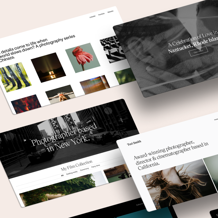 5 Best Website Templates for Photographers